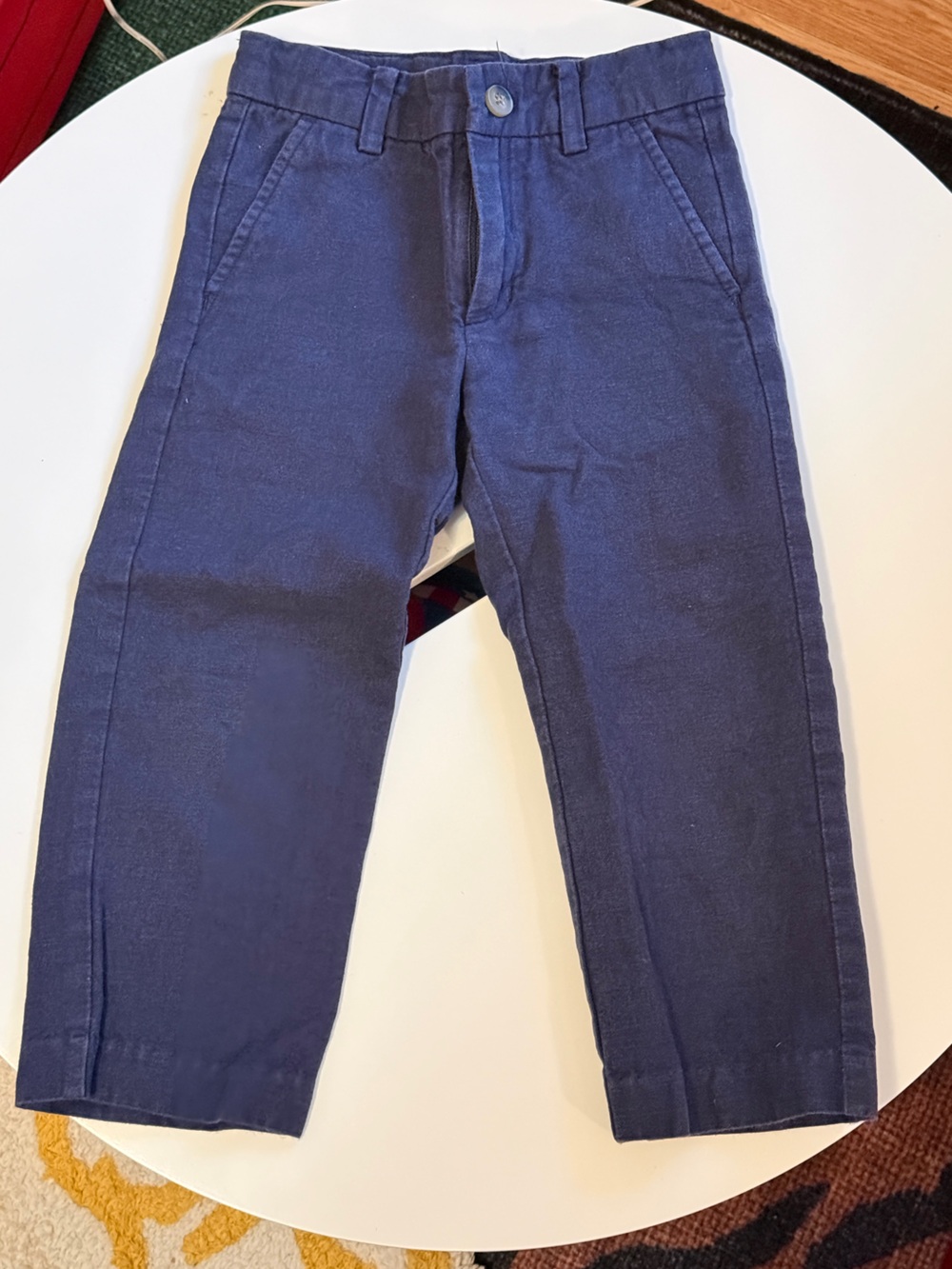 Janie and Jack Boys Straight Navy chinos special occasions 3T